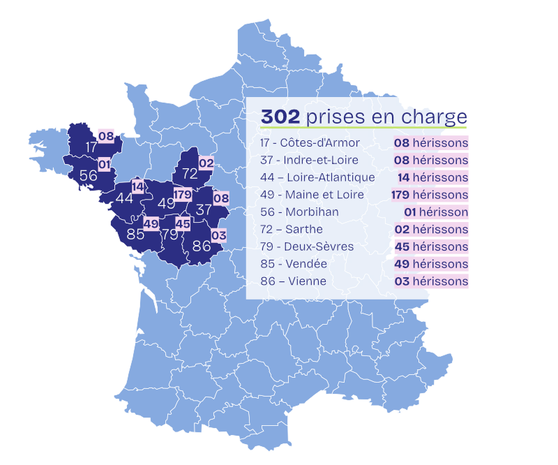 Zones géographique d'intervention